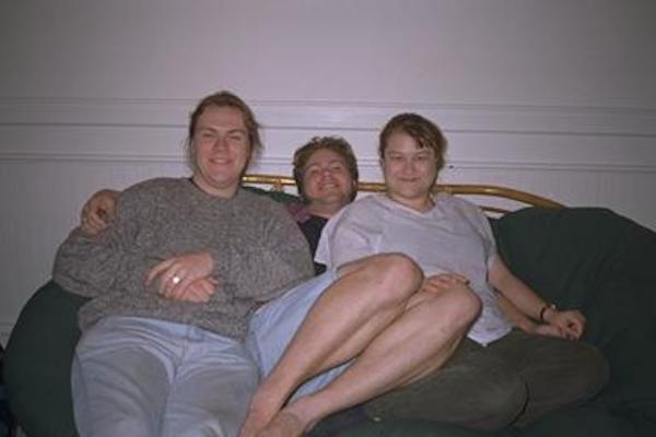 Ben, Reid and Xine (whose legs are those anyway?)