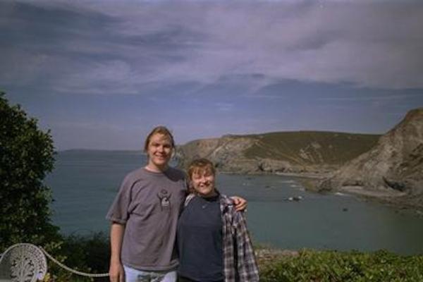 Ben and Xine at St. Agnes, Cornwall
