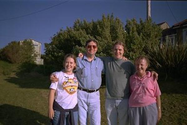 Beth, Dad, Ben and Mum