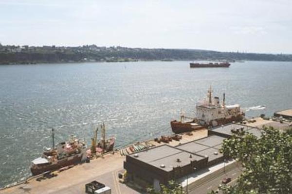 View of Coast Guard Base