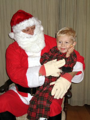 Tim and Santa (12-03-2005 17:39)