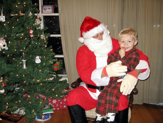 Tim and Santa (12-03-2005 17:39)