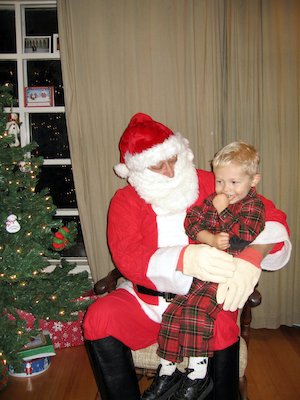 Tim and Santa (12-03-2005 17:40)