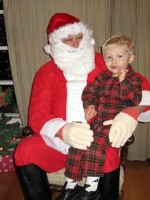 Tim and Santa (12-03-2005 17:40)