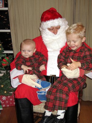 Cole, Tim and Santa (12-03-2005 17:41)