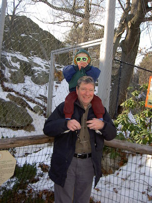 John and Tim at the Zoo (12-23-2005 13:04:14)