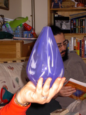 Beth's glass and Corey (12-25-2005 13:21:55)