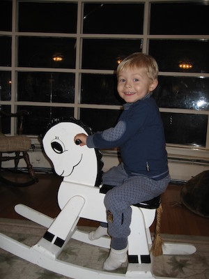 Tim on horse (01-17-2006 19:06)