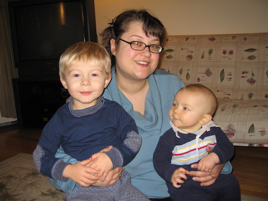 Tim, Xine and Cole (01-17-2006 19:10)