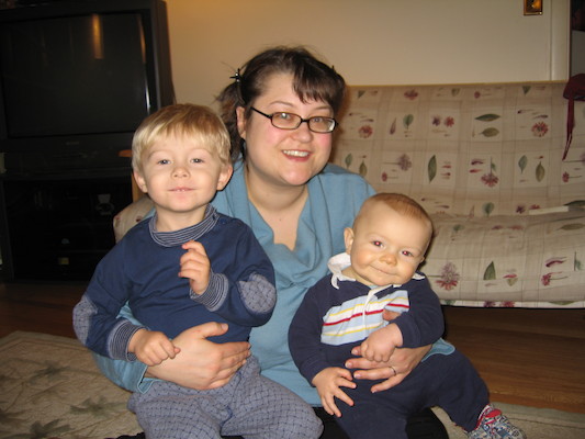 Tim, Xine and Cole (01-17-2006 19:10)