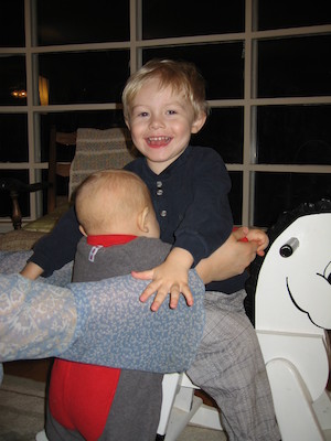 Tim and Cole on Horse (02-16-2006 19:47)