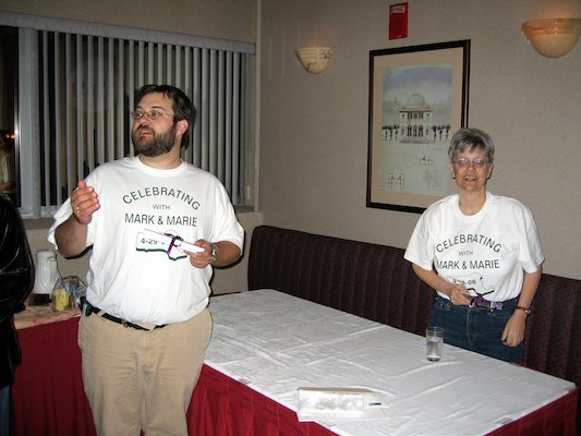 Juj presenting Karen (04-28-2006 22:00)