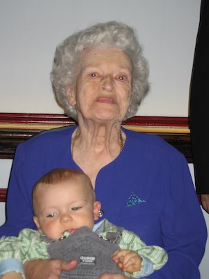 Great-grandma and Cole (04-29-2006 21:06)