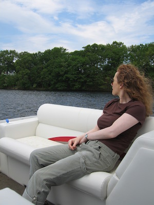 Marie on the boat (05-29-2006 20:38)