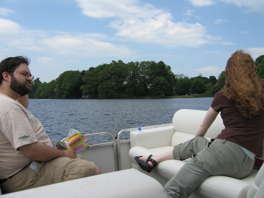 Juj and Marie on the boat (05-29-2006 20:37)