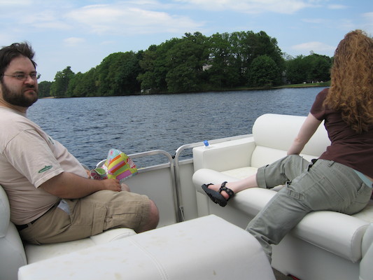Juj and Marie on the boat (05-29-2006 20:38)