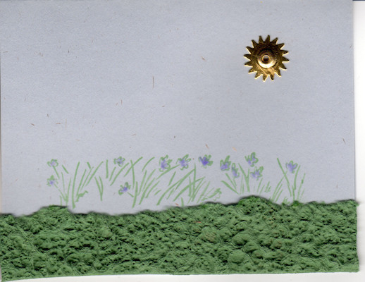 026 - Sun and flowers