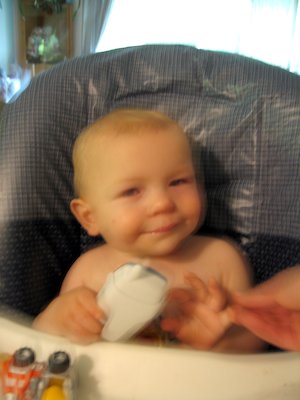 Cole and the phone (06-16-2006)