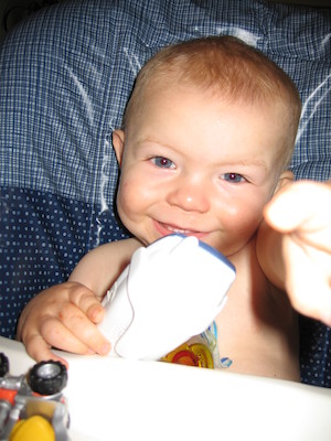 Cole and the phone (06-16-2006)