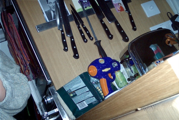 Donna and the counter