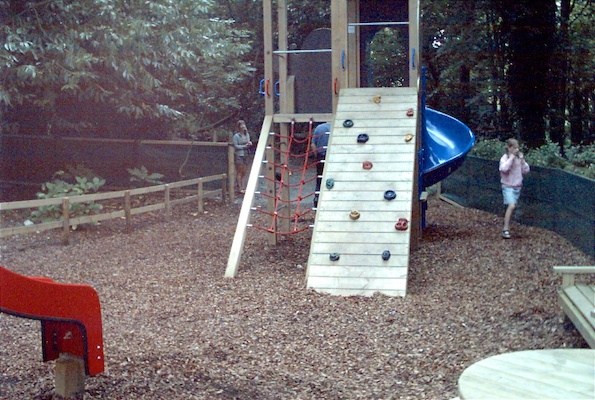 Play area at Trevarno