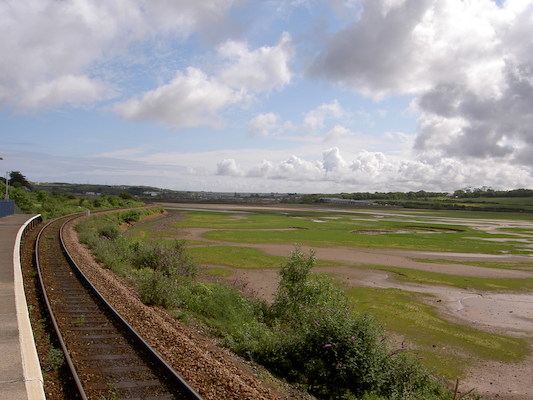 View from the Lelant station (07-07-2006 05:04)
