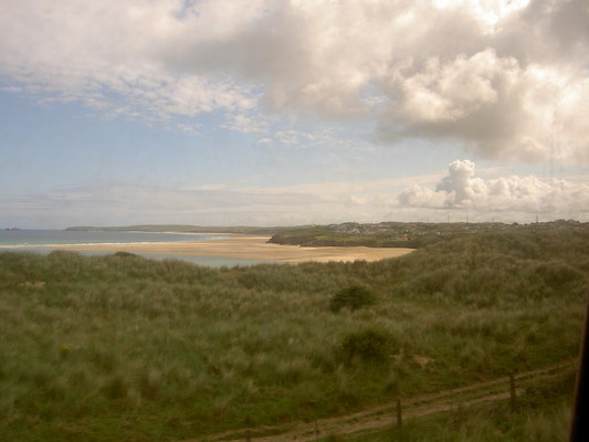 View across the river to the Towans (07-07-2006 05:09)