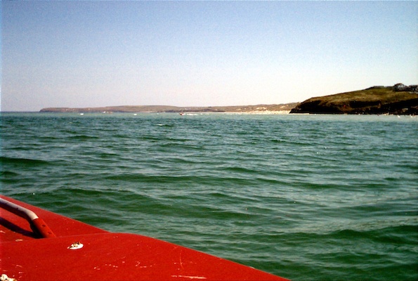 Towans from the boat