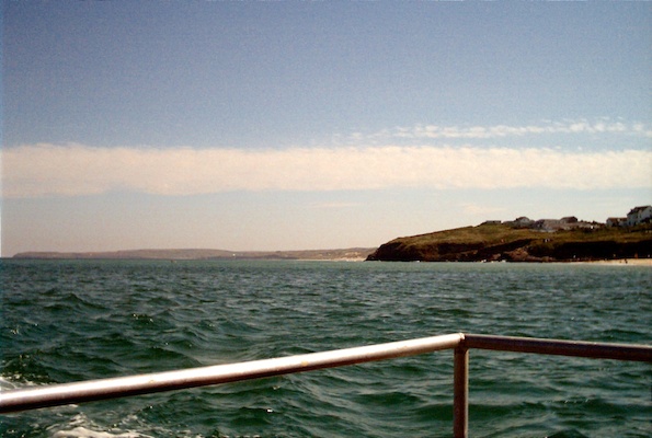 Gwithian from the boat