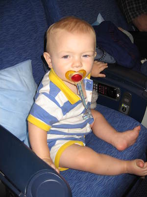 Cole on the Plane (07-01-2006 18:11:11 BST)