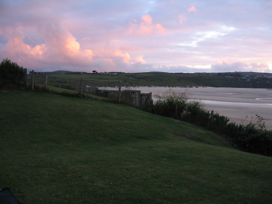 The river at sunset (07-07-2006 22:21:44 BST)