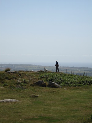 Bazzle, Graddad and Tim on Trencrom (07-14-2006 13:18:29 BST)