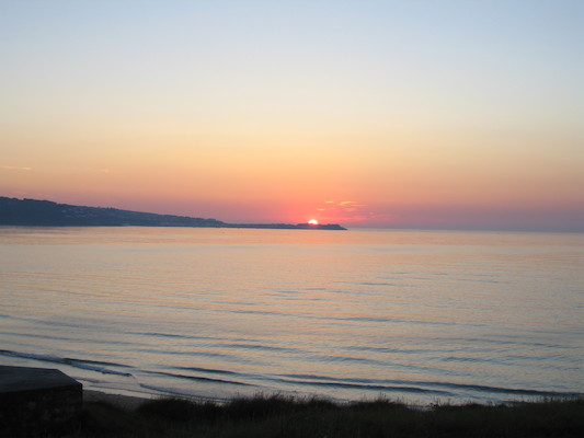 Sunset over St. ives (07-17-2006 22:25:59 BST)