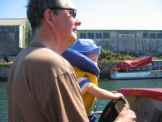 Granddad and Captain Tim (07-18-2006 12:14:29 BST)