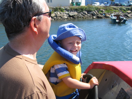 Granddad and Captain Tim (07-18-2006 12:14:57 BST)