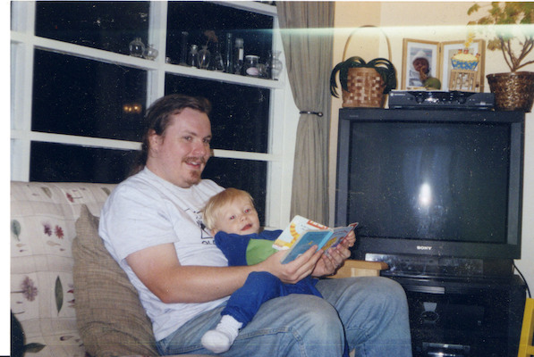 Tim and Daddy (08-31-2006 19:54)