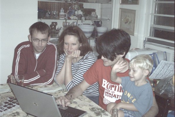 Aron, Barb, Pogo and Tim