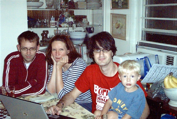 Aron, Barb, Pogo and Tim
