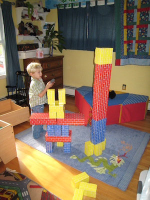 Tim between the robots (both called John Hall) (11-17-2006 12:52)