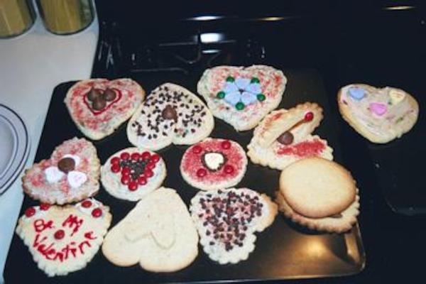 Valentine cookies