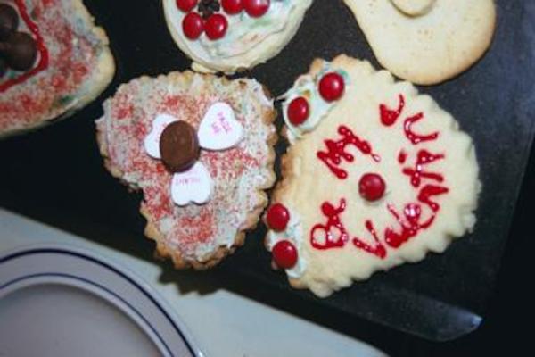 Valentine cookies