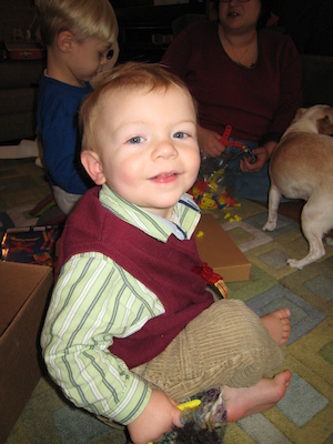 Tim, Cole and Emily (12-25-2006 15:02)