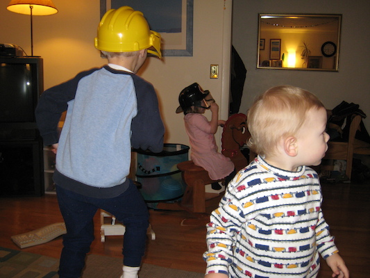 Tim, Emma and Cole (02-04-2007 17:15)