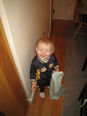 Cole laughing (02-11-2007 18:30)