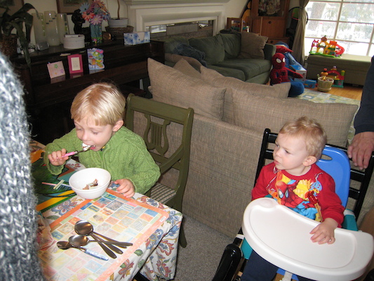 Tim's birthday cake (03-02-2007 12:01)