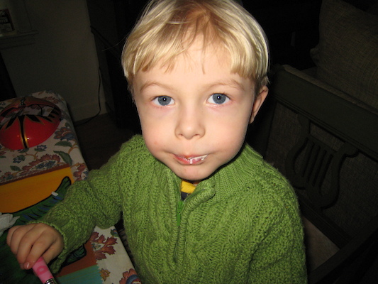 Icecream Faced Tim (03-02-2007 12:01)