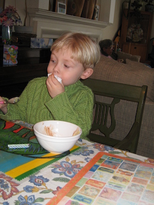 Tim cleaning up (03-02-2007 12:06)