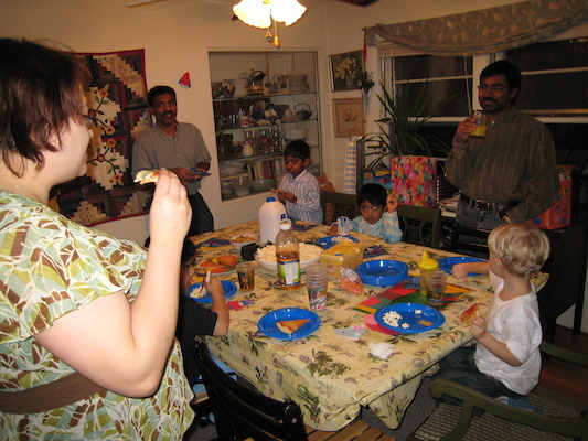 Tim's birthday party (03-03-2007 16:45)