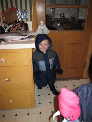 Tim and Cole are ready for the snow (03-16-2007 18:07)