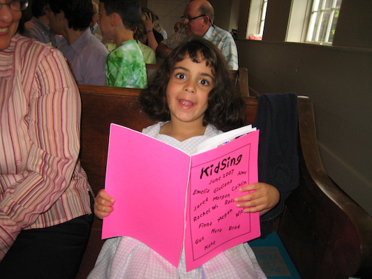 Rachel with a silly face (06-03-2007 10:03)